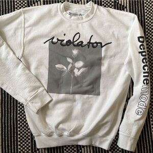 Depeche Mode Graphic Sweatshirt - Violator album